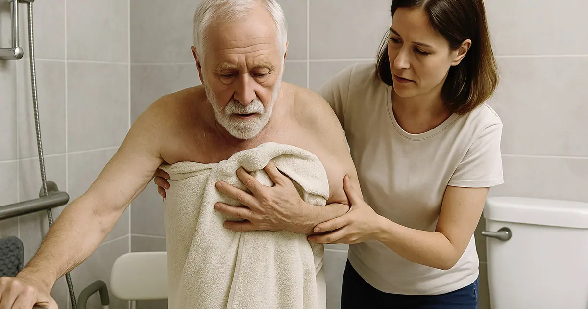 Le moment de la journee le plus dangereux pour les personnes agees pour prendre une douche.jpg