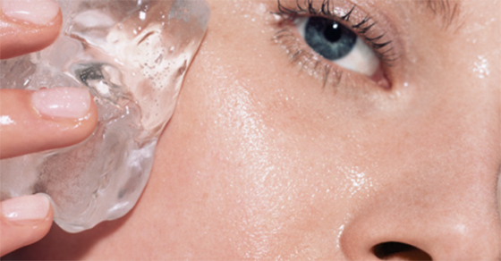 Beaute 6 choses qui arrivent lorsque vous mettez des glacons sur la peau