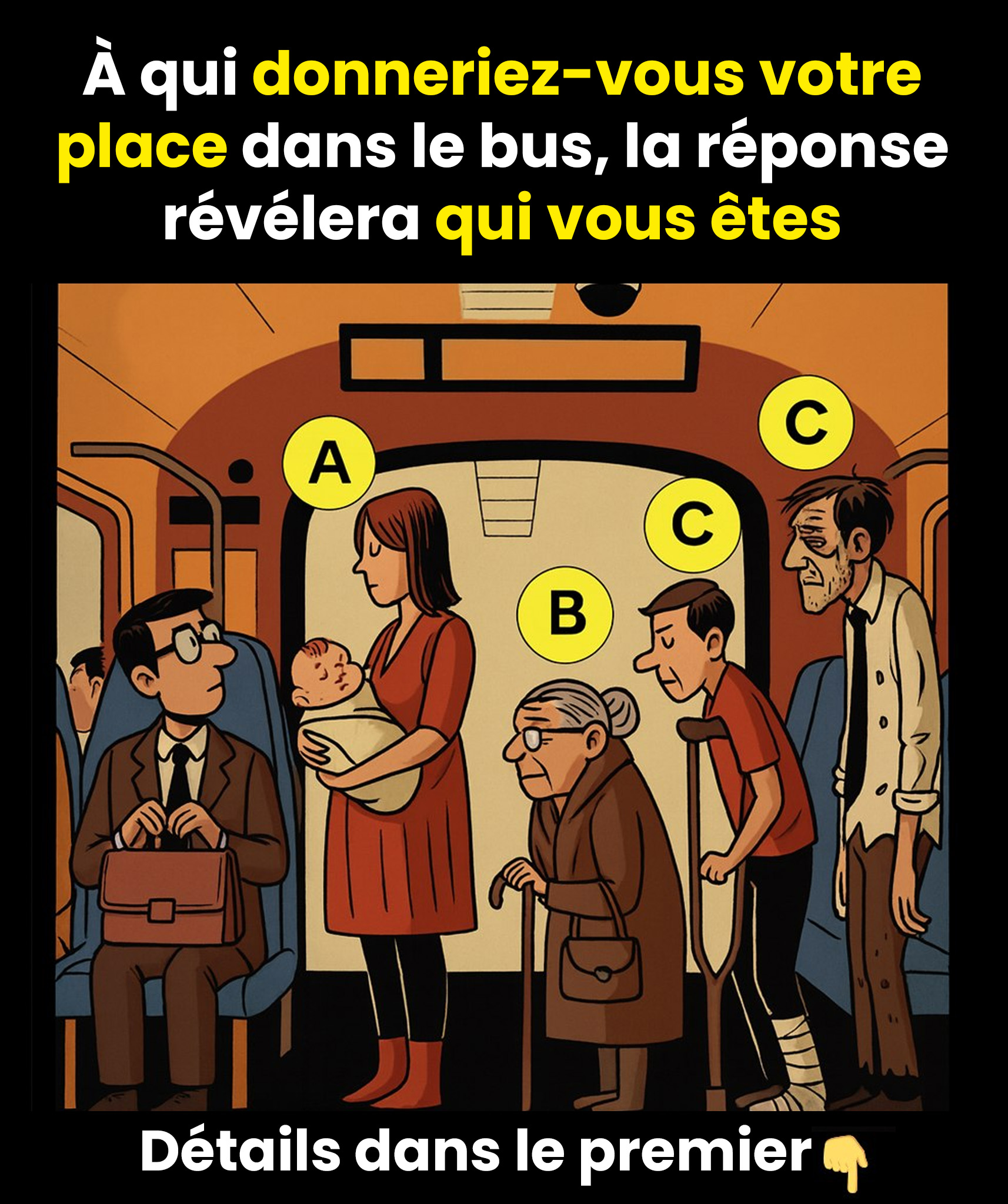 A qui donneriez vous votre place 8 enigmes qui revelent votre vraie nature