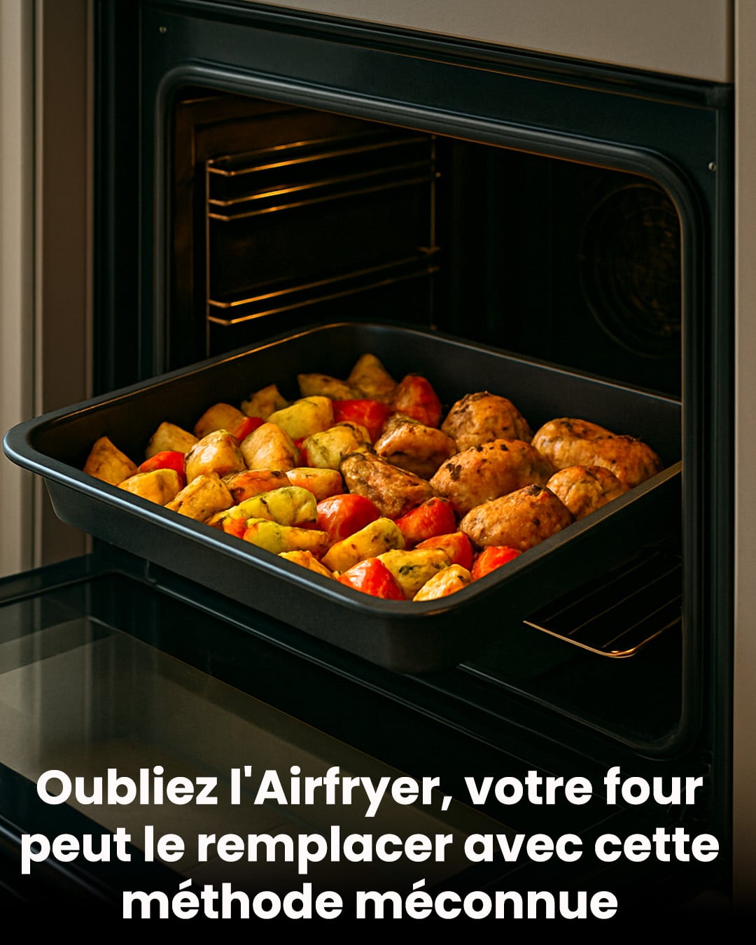 Oubliez lairfryer votre four peut le remplacer avec cette methode meconnue