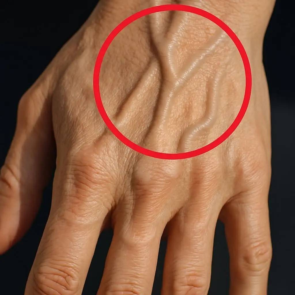 Veines apparentes sur les mains ce que cela signifie et comment y remedier naturellement