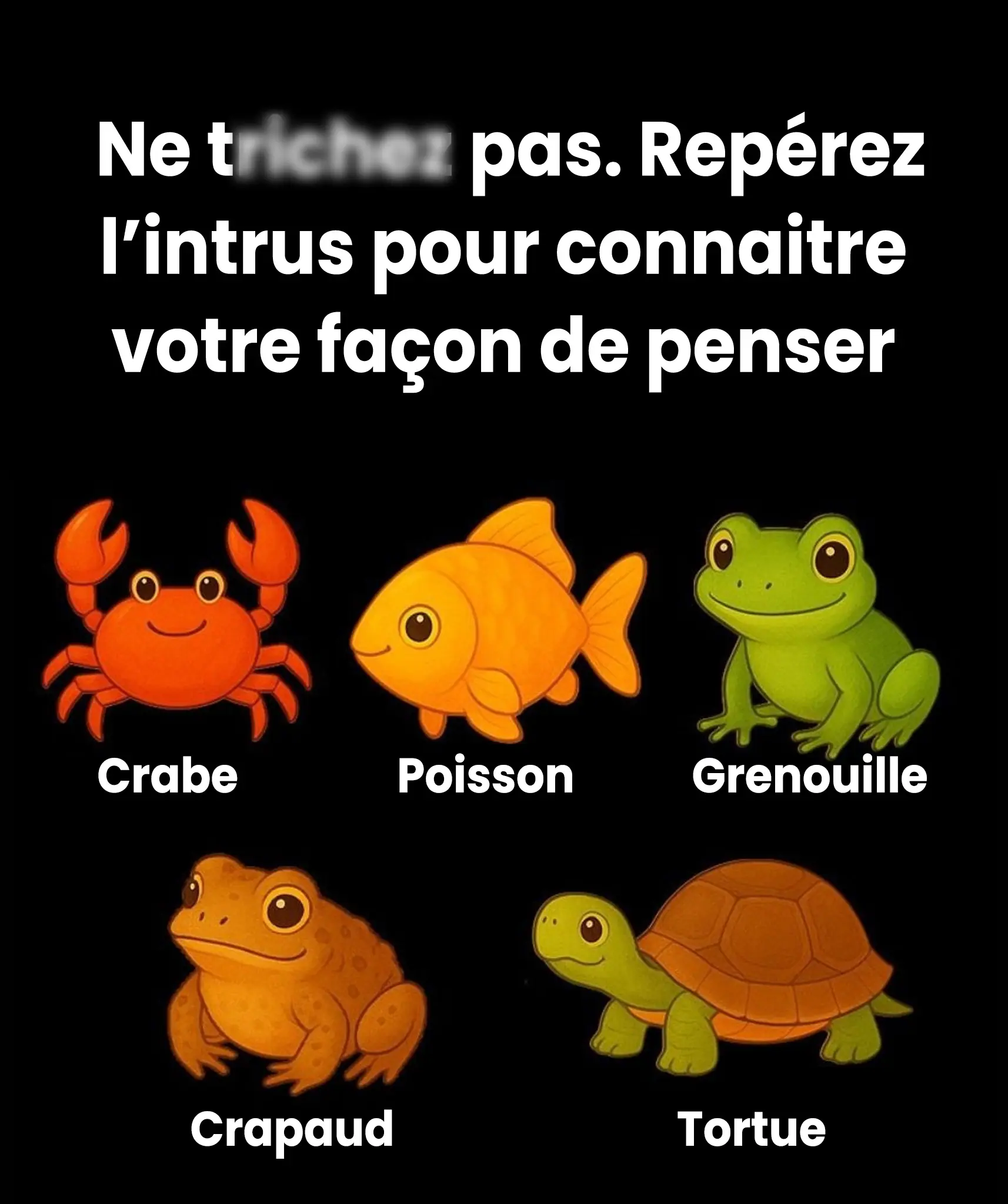 Ne trichez pas reperez lintrus pour connaitre votre facon de penser.jpg