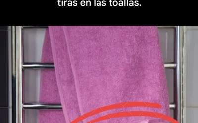 Esas tiras en tus toallas tienen un proposito real… y puede que no lo sepas